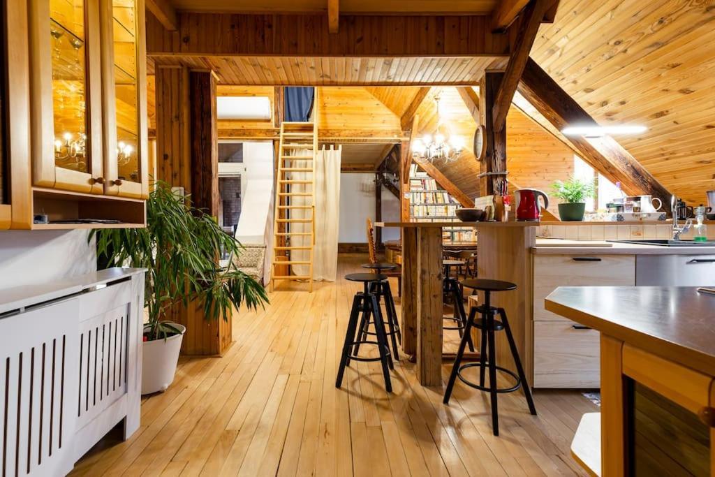 Rooftop 180M2 Loft With Private Sauna, Bratislava Buitenkant foto