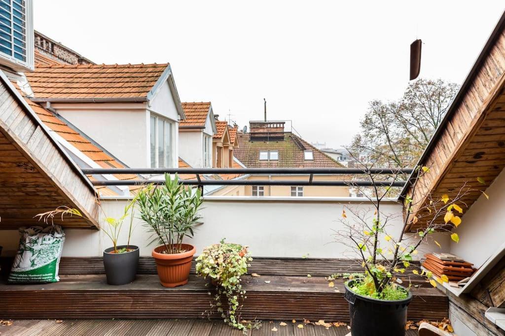 Rooftop 180M2 Loft With Private Sauna, Bratislava Buitenkant foto