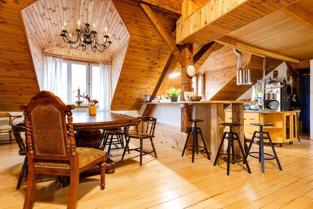 Rooftop 180M2 Loft With Private Sauna, Bratislava Buitenkant foto