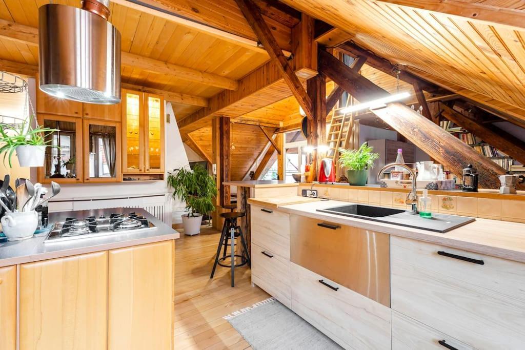 Rooftop 180M2 Loft With Private Sauna, Bratislava Buitenkant foto